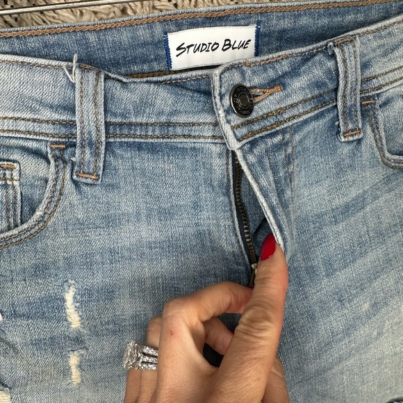 Studio Blue Jean Shorts - Picture 3 of 5